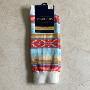 NWT Pendleton Merino Wool Crew Socks
